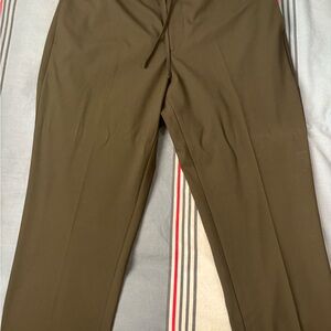 Men's Black Pleated Pants